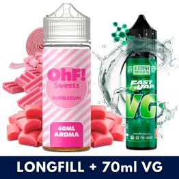 Aroma Bubblegum 40ml/120 (Longfill) OhF! + VG FAST 70ML