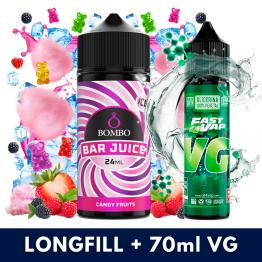 Aroma Candy Fruits Ice 24ml (Longfill) - Bombo Bar Juice + VG FAST 70ML