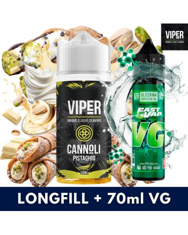 Aroma Cannoli Pistachio 30ml (Longfill) Viper + VG FAST 70ML