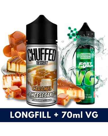 Aroma Caramel Cheesecake 24ml (Longfill) - Chuffed + VG FAST 70ML