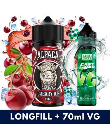 Aroma Cherry Ice 24ml (Longfill) Alpaca + VG FAST 70ML