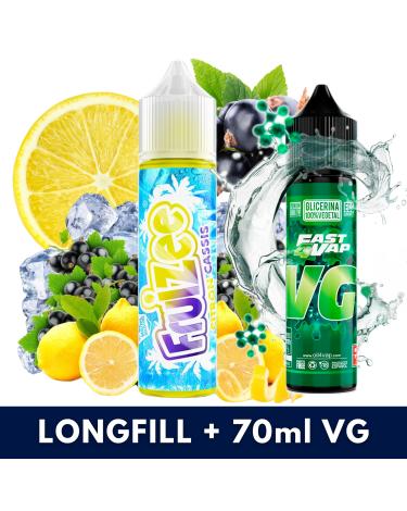 Aroma Citron Cassis 10ml/60 (Longfill) Fruizee + VG FAST 70ML