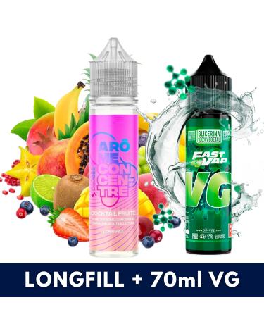 Aroma Cocktail Fruite 20ml/70 (Longfill) Liquideo + VG FAST 70ML