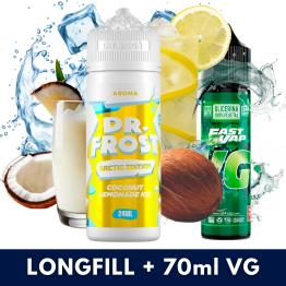 Aroma Coconut Lemonade Ice 24ml/120 (Longfill) Dr Frost + VG FAST 70ML