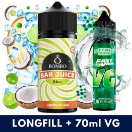 Aroma Coconut Lime Ice 24ml (Longfill) - Bombo Bar Juice + VG FAST 70ML