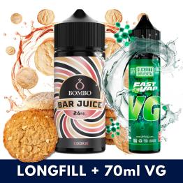 Aroma Cookie 24ml (Longfill) - Bombo Bar Juice + VG FAST 70ML