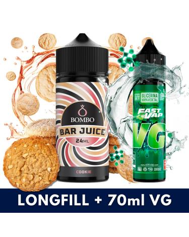 Aroma Cookie 24ml (Longfill) - Bombo Bar Juice + VG FAST 70ML