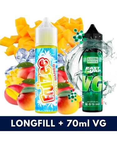 Aroma Crazy Mango 10ml/60 (Longfill) Fruizee + VG FAST 70ML