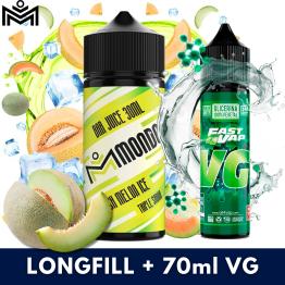 Aroma Crush Melon Ice 30ml (Longfill) Mondo + VG FAST 70ML