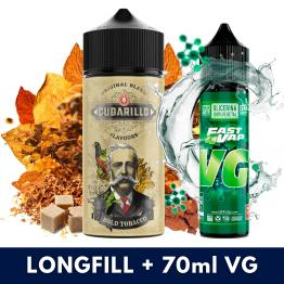 Aroma Bold Tobacco 10ml (Longfill) Cubarillo  + VG FAST 70ML