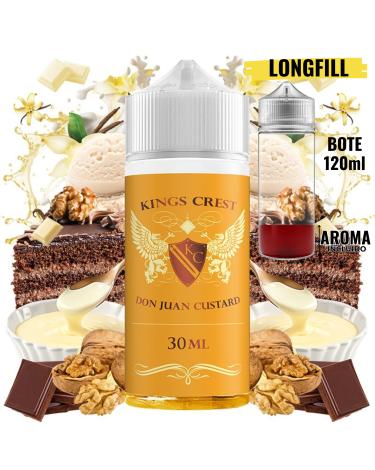 Aroma Don Juan Custard 30ml (Longfill) - Kings Crest