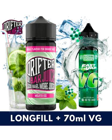 Aroma Drifter Bar Mojito Ice 24ml (Longfill) + VG FAST 70ML