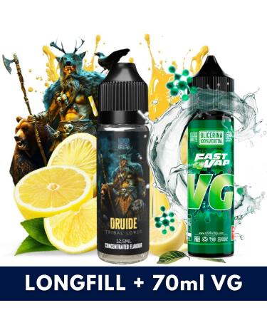 Aroma Druide 12.5ml (Longfill) Tribal Force + VG FAST 70ML