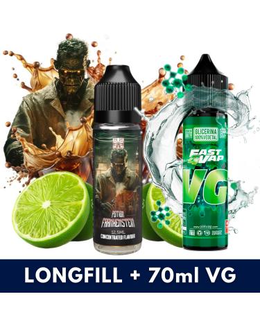 Aroma Frankenstein 12.5ml (Longfill) Tribal Force + VG FAST 70ML