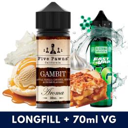 Aroma Gambit 30ml (Longfill) Five Pawns + VG FAST 70ML