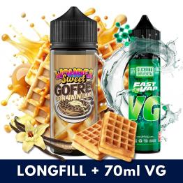 Aroma Gofre Con Vainilla 30ml/120 (Longfill) Vapemoniadas + VG FAST 70ML