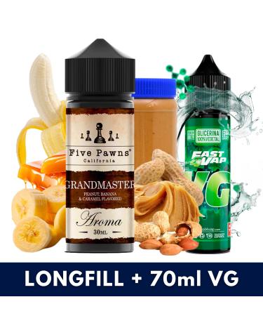 Aroma Grandmaster 30ml (Longfill) Five Pawns + VG FAST 70ML