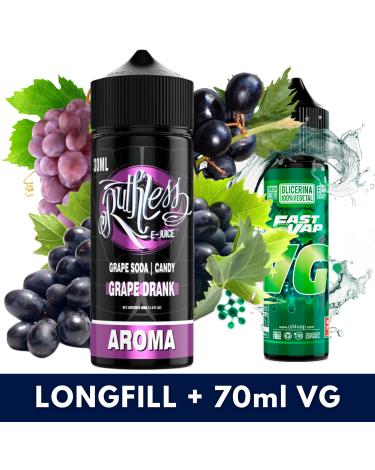 Aroma Grape Drank 30ml/120 (Longfill) Ruthless + VG FAST 70ML