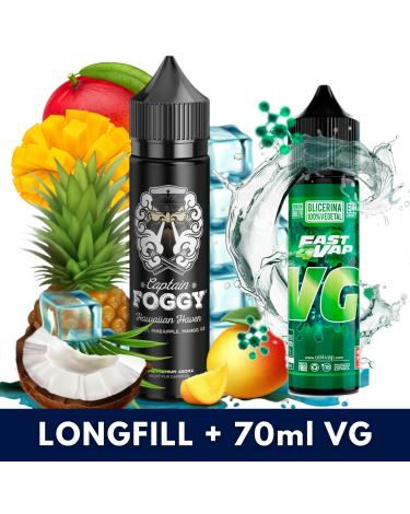 Aroma Hawaiian Haven 10ml/60 (Longfill) Captain Foggy + VG FAST 70ML