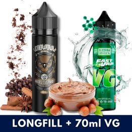 Aroma Hazel Custard 10ml (Longfill) Snowowl + VG FAST 70ML