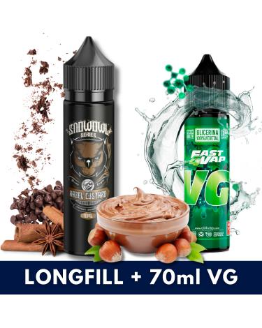 Aroma Hazel Custard 10ml (Longfill) Snowowl + VG FAST 70ML