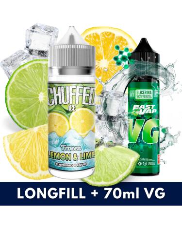 Aroma Ice Frozen Lemon and Lime 24ml (Longfill) - Chuffed + VG FAST 70ML