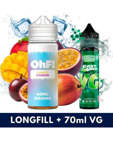 Aroma Ice Mango Passion 40ml/120 (Longfill) OhF! + VG FAST 70ML