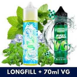 Aroma Icee Mint 10ml/60 (Longfill) Fruizee + VG FAST 70ML