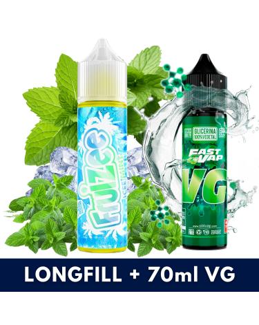 Aroma Icee Mint 10ml/60 (Longfill) Fruizee + VG FAST 70ML