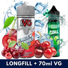 Aroma IVG Frozen Cherries 24ml (Longfill) + VG FAST 70ML