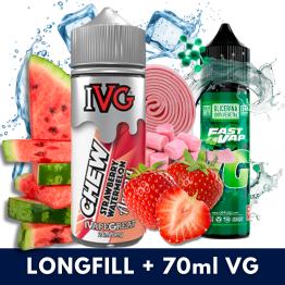 Aroma IVG Strawberry Watermelon 24ml (Longfill) + VG FAST 70ML