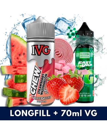 Aroma IVG Strawberry Watermelon 24ml (Longfill) + VG FAST 70ML