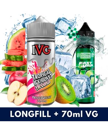 Aroma IVG Tropical Ice Blast 24ml (Longfill) + VG FAST 70ML