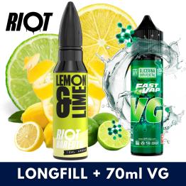 Aroma Lemon Lime 10ml (Longfill) - Riot Bar EDTN + VG FAST 70ML