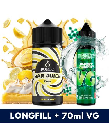 Aroma Lemon Tart 24ml (Longfill) - Bombo Bar Juice + VG FAST 70ML