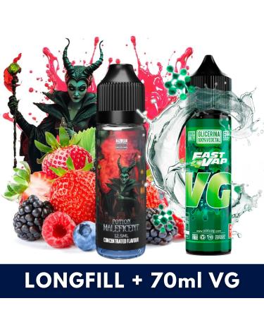 Aroma Maleficent 12.5ml (Longfill) Tribal Force + VG FAST 70ML