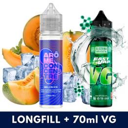 Aroma Melon Ice 20ml/70 (Longfill) Liquideo + VG FAST 70ML