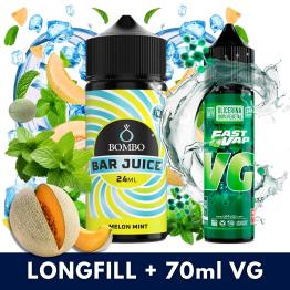 Aroma Melon Mint Ice 24ml (Longfill) - Bombo Bar Juice + VG FAST 70ML