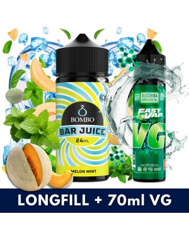 Aroma Melon Mint Ice 24ml (Longfill) - Bombo Bar Juice + VG FAST 70ML