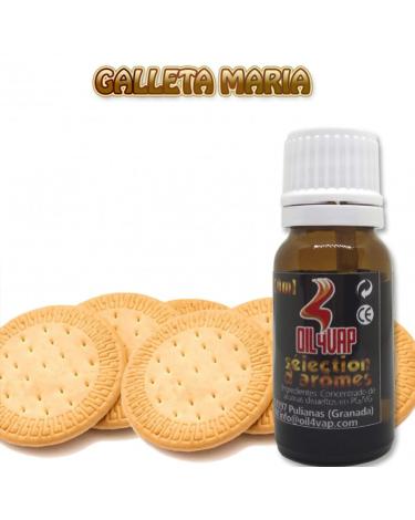 Aroma Oil4Vap GALLETA MARIA 10ML - Aroma Oil4Vap