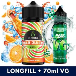 Aroma Orange Soda Ice 24ml (Longfill) - Bombo Bar Juice + VG FAST 70ML