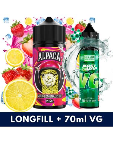 Aroma Pink Lemonade Ice 24ml (Longfill) Alpaca + VG FAST 70ML