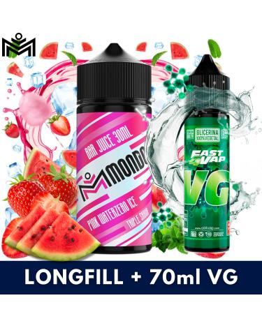 Aroma Pink Waterzero Ice 30ml (Longfill) Mondo + VG FAST 70ML