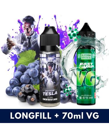 Aroma Tesla 12.5ml (Longfill) Tribal Force + VG FAST 70ML