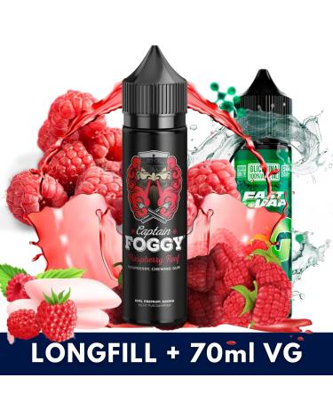 Aroma Raspberry Reef 10ml/60 (Longfill) Captain Foggy + VG FAST 70ML