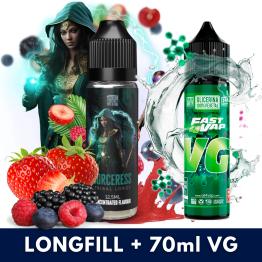 Aroma Sorceress 12.5ml (Longfill) Tribal Force + VG FAST 70ML