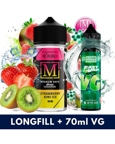 Aroma Strawberry Kiwi Ice 30ml/120 (Longfill) Magnum Vape + VG FAST 70ML