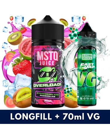 Aroma Strawberry Kiwi Passion Ice 30ml/120 (Longfill) MSTQ + VG FAST 70ML