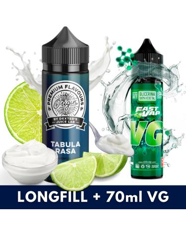 Aroma Tabularasa 10ml (Longfill) Dexter's Juice + VG FAST 70ML