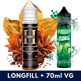 Aroma Toloño 30ml (Longfill) Herrera + VG FAST 70ML